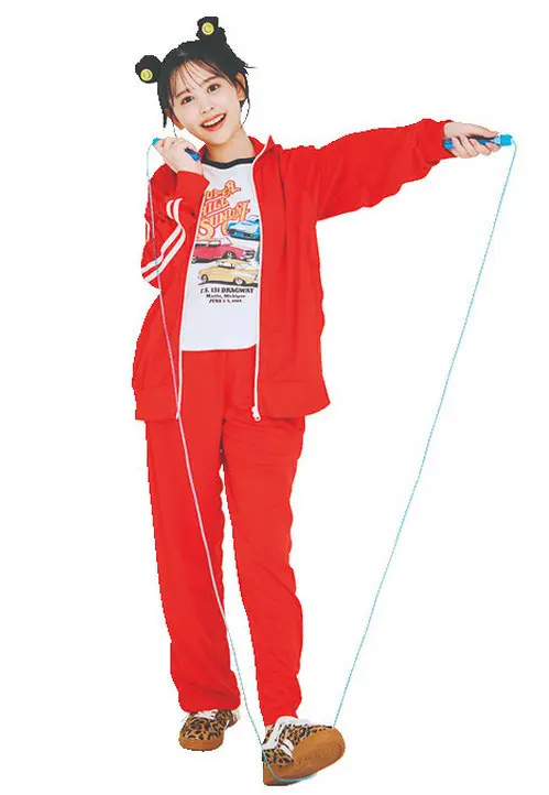 ダンスと縄跳びは大得意！ でも足は遅いです…