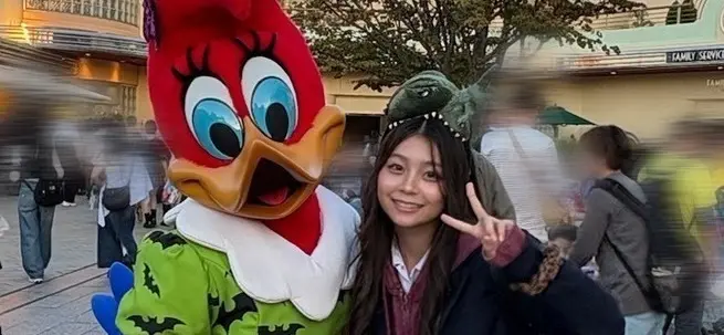 【稲光亜依】ユニハロ　ユニバーサル・スタジオ・ジャパン　ハロウィン