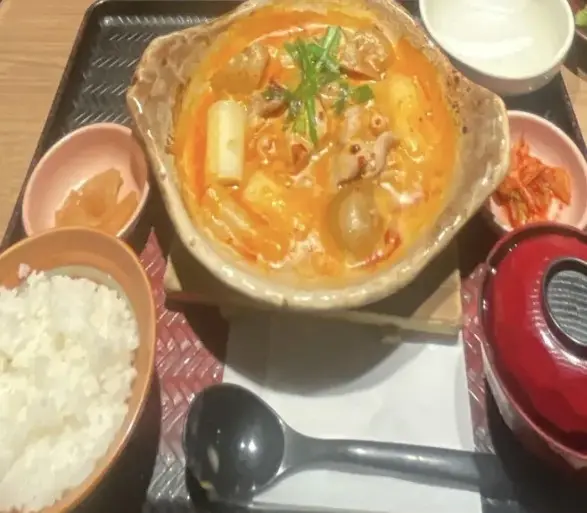 【石川花】祖母と🥞/大戸屋の韓国フェアの画像_4