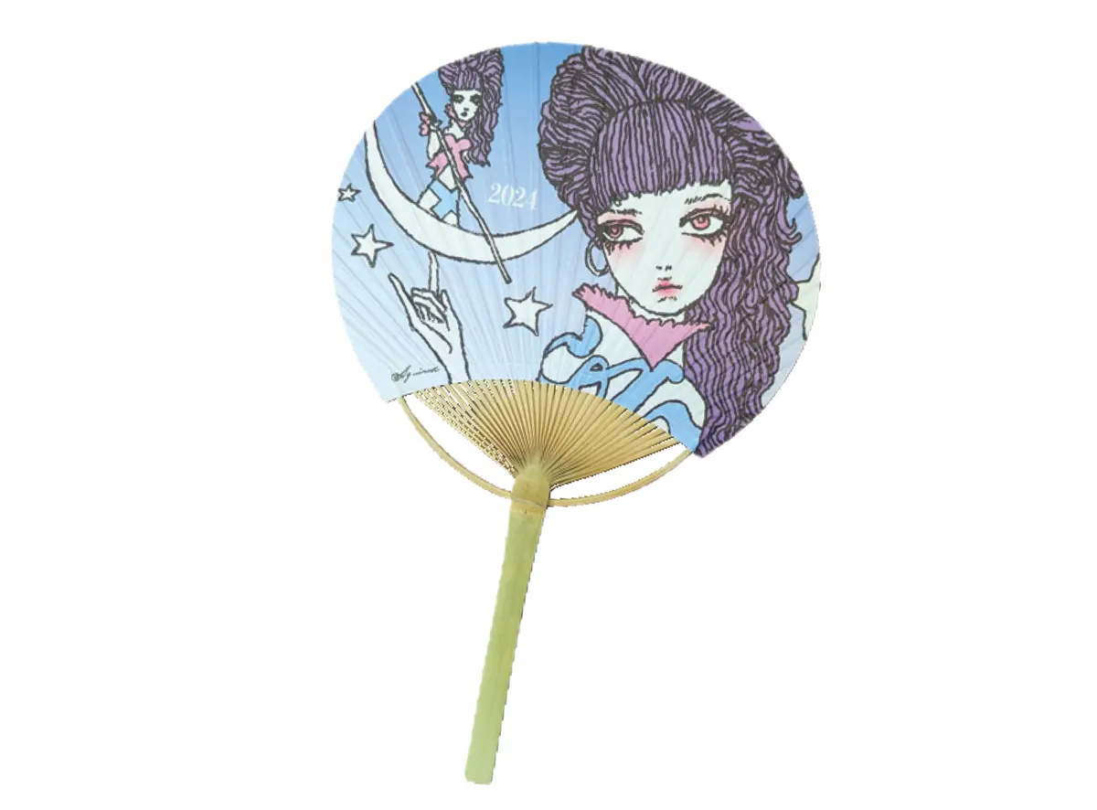 一目ぼれした おしゃアートうちわ☆