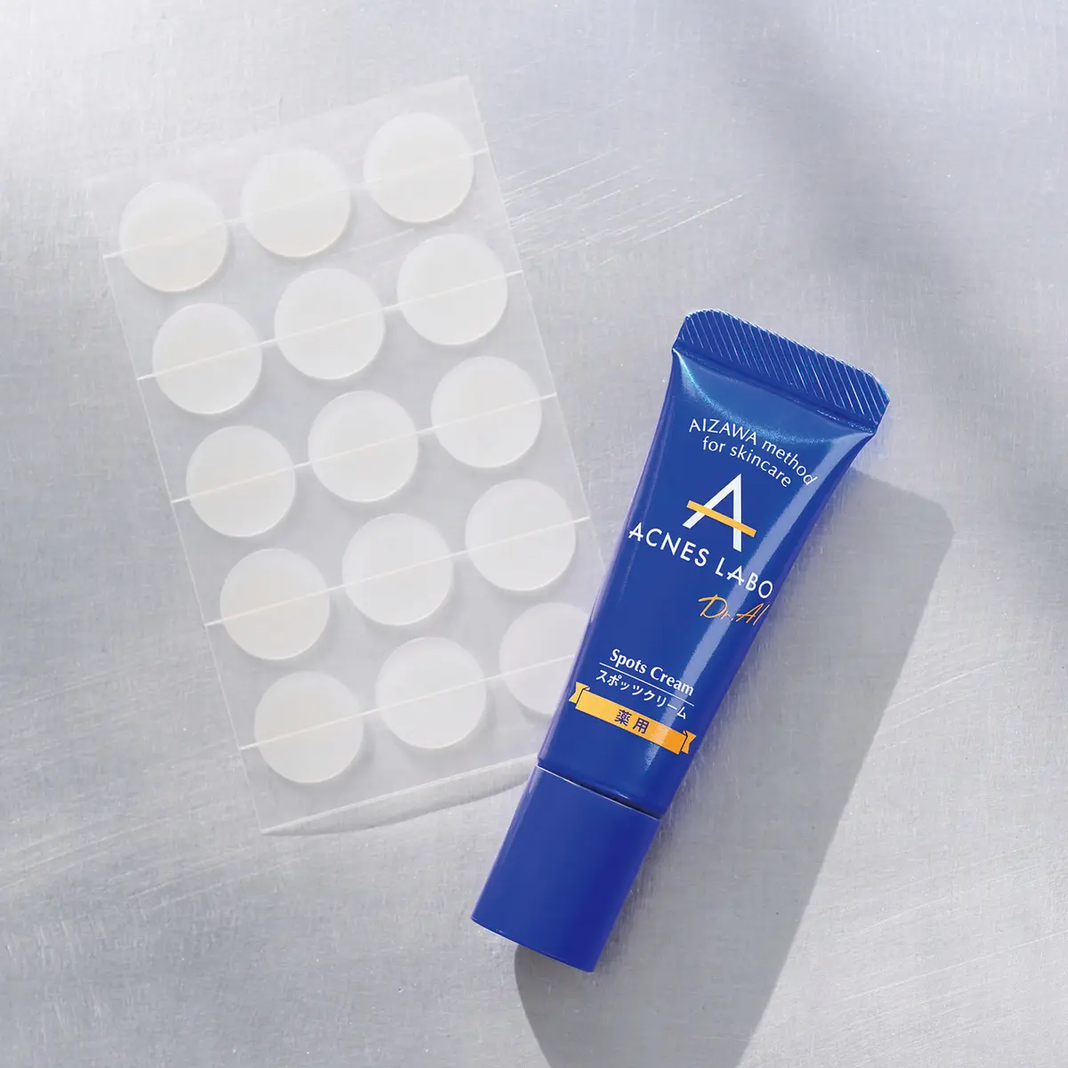 アクネスラボ 薬用 スポッツクリーム 夜用ポイントパッチ付き