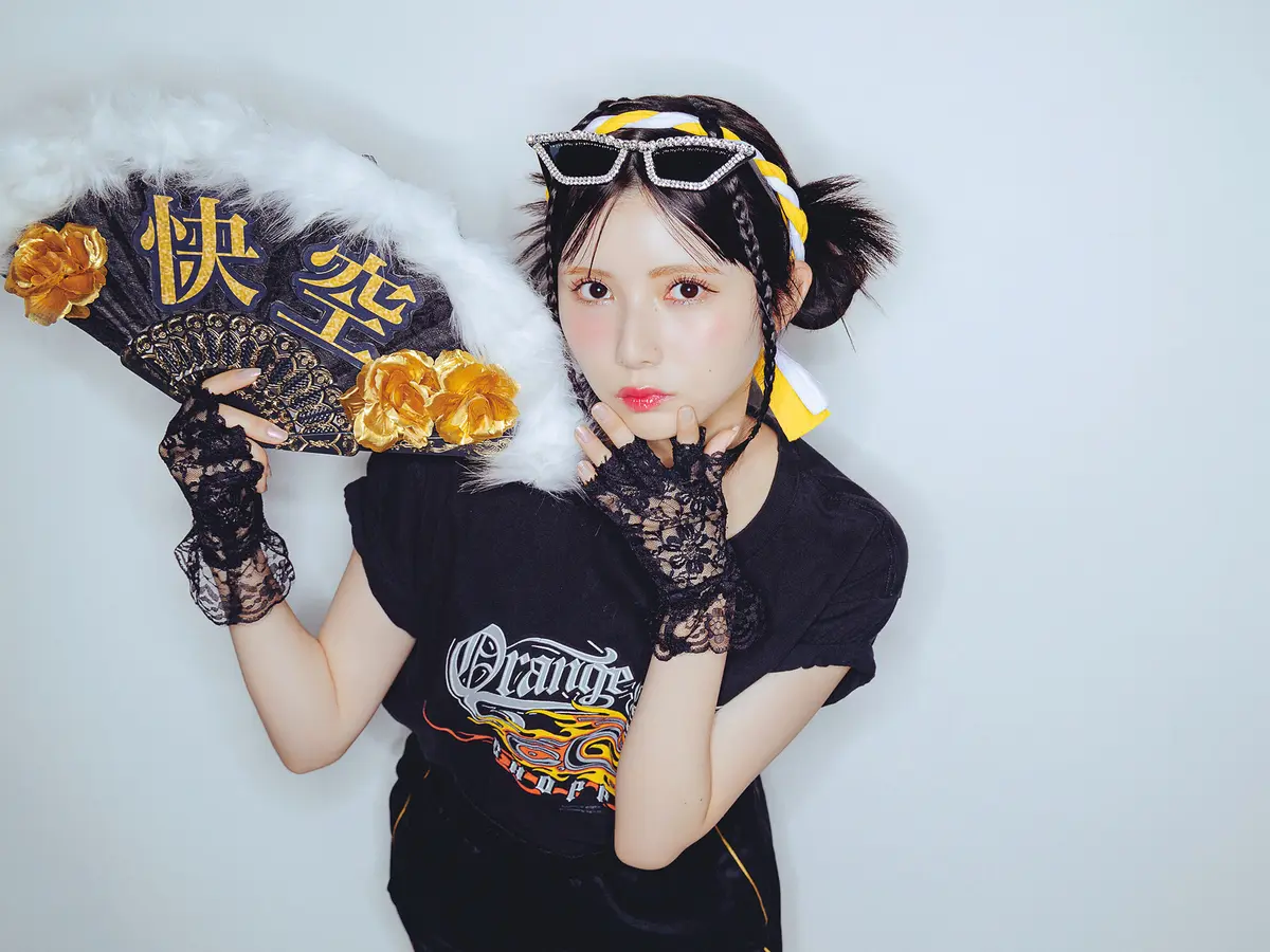 デコ扇子