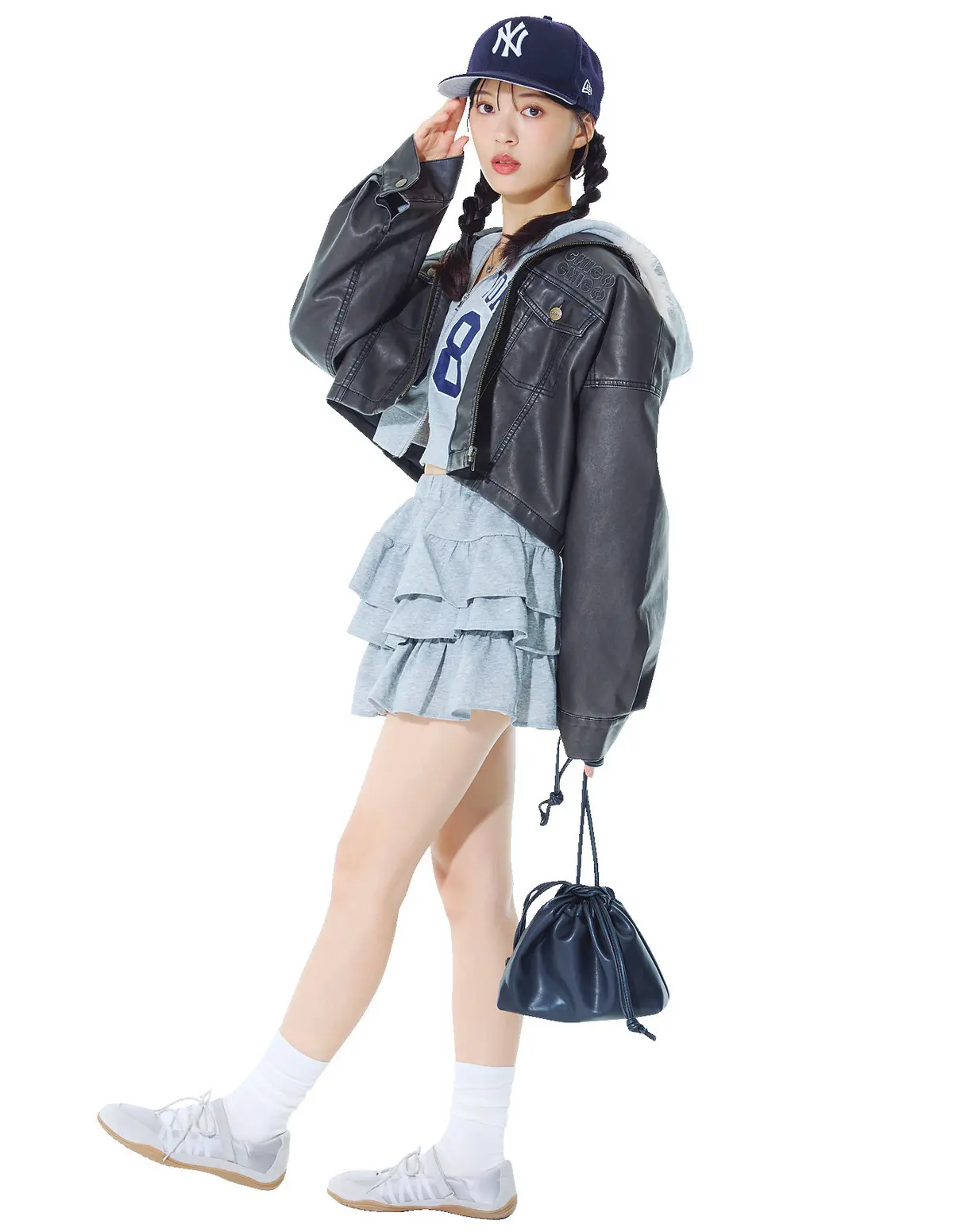 希咲うみ／フーディ×甘ディテールがポイント！