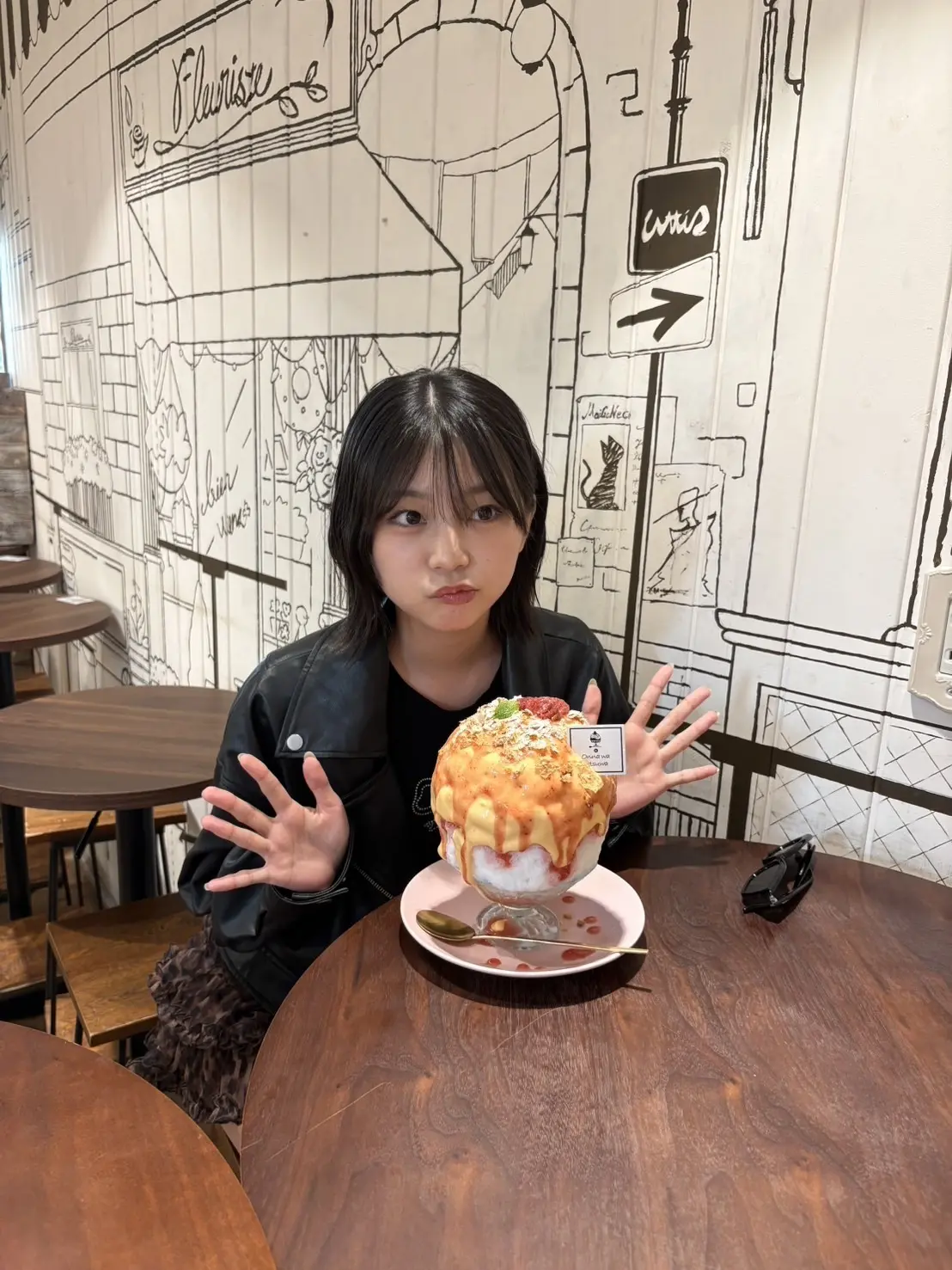 稲光亜依　🍧かき氷　ブログ３