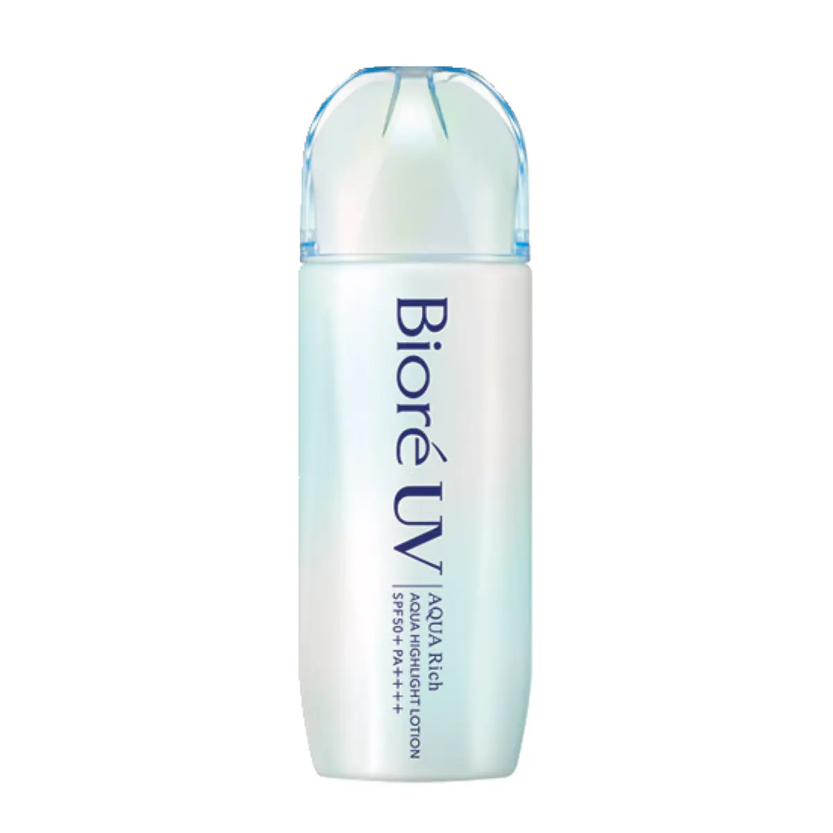 ビオレ ＵＶ アクアリッチ アクアハイライトローション SPF50+・PA++++　70㎖￥968（編集部調べ）／花王