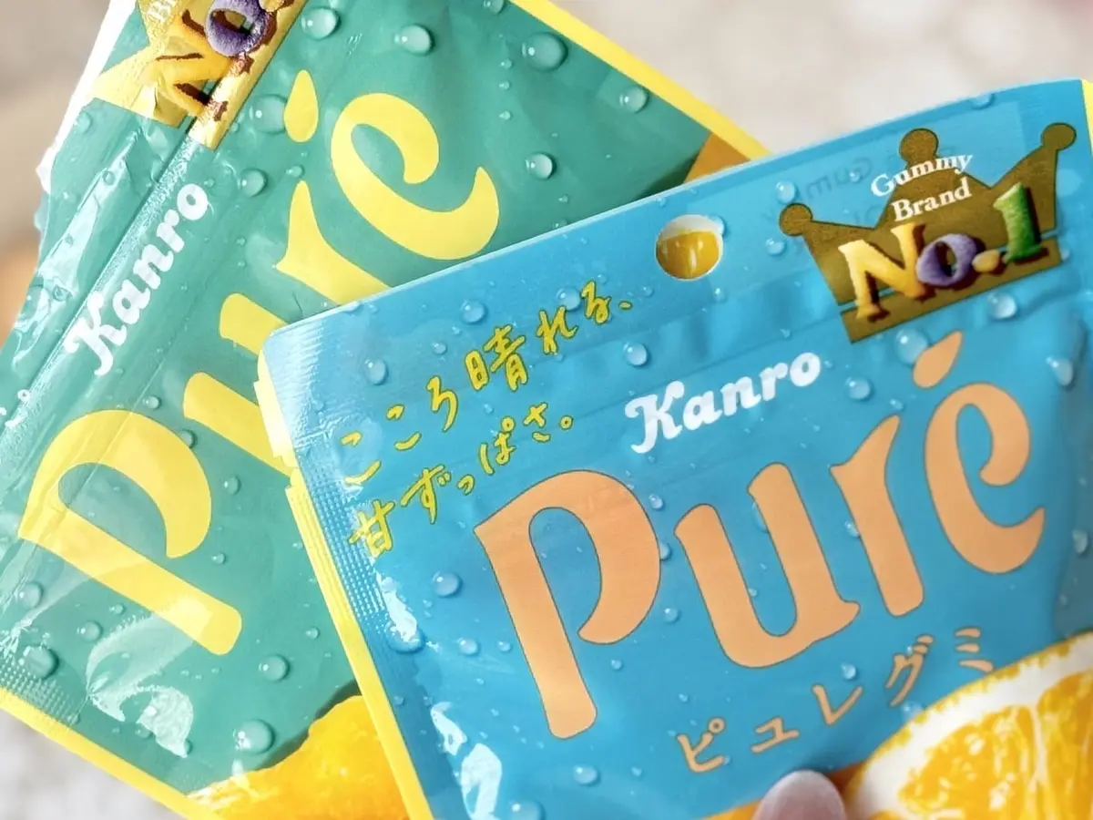 カンロ ピュレグミレモン味、新パッケージキャッチ寄り