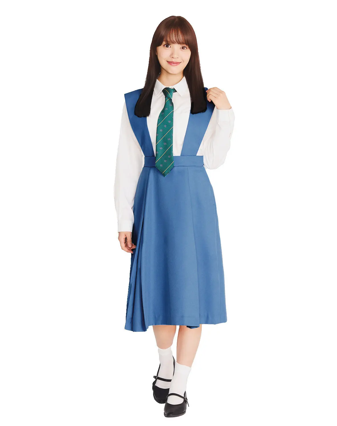 優等生吊りスカート