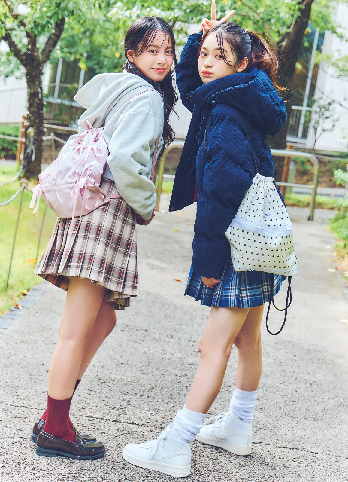 今年バズった通学バッグNo.1▶︎▶︎ナップサック