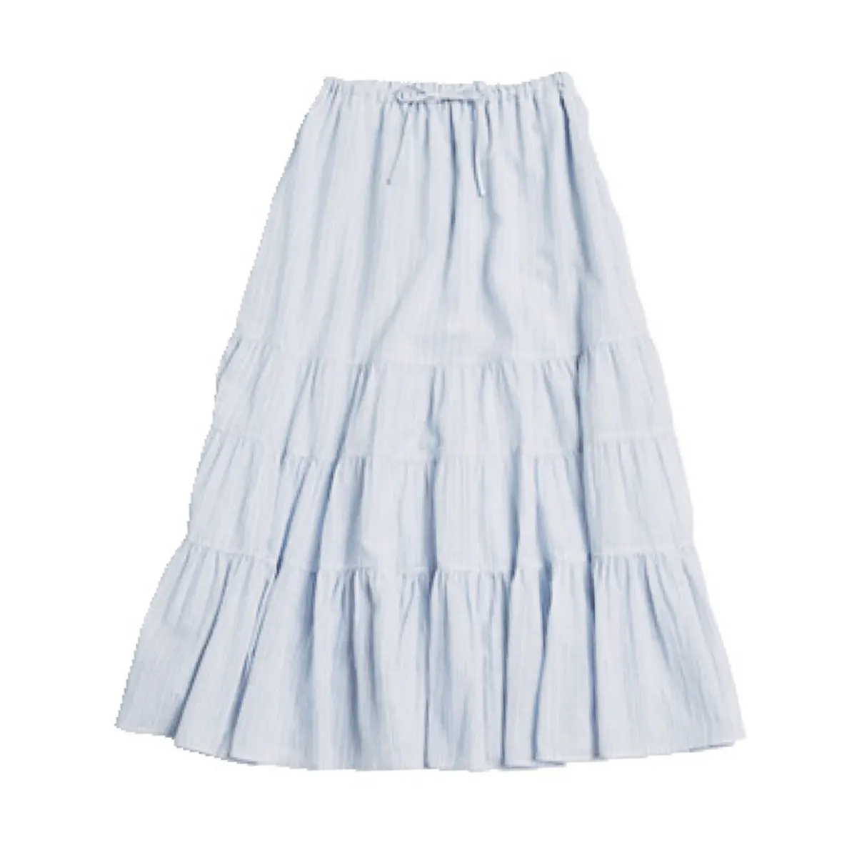 E ストライプ フレアスカート￥2990