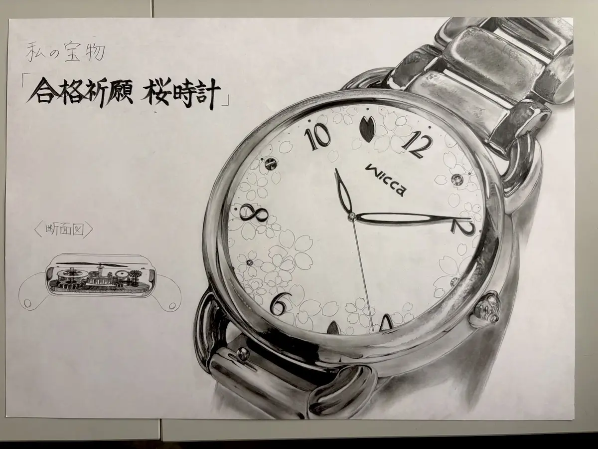 森﨑美月　5月のブログ　時計　宝物