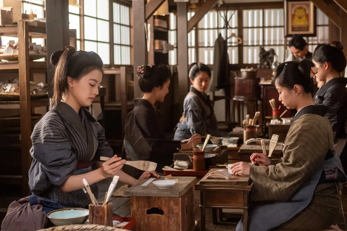 『風、薫る』　マッチ工場で働く大家直美