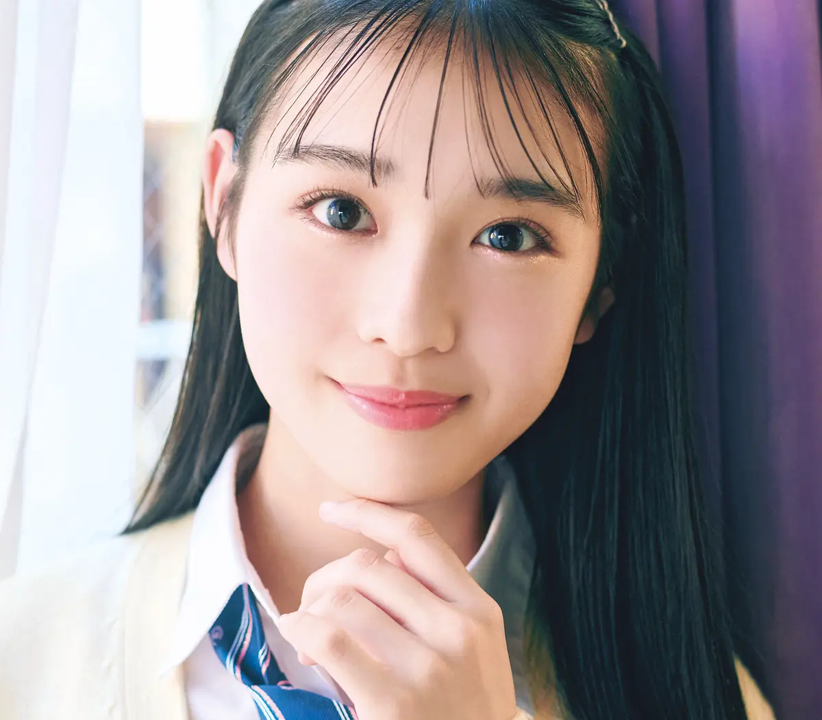 涙袋メイク 完成