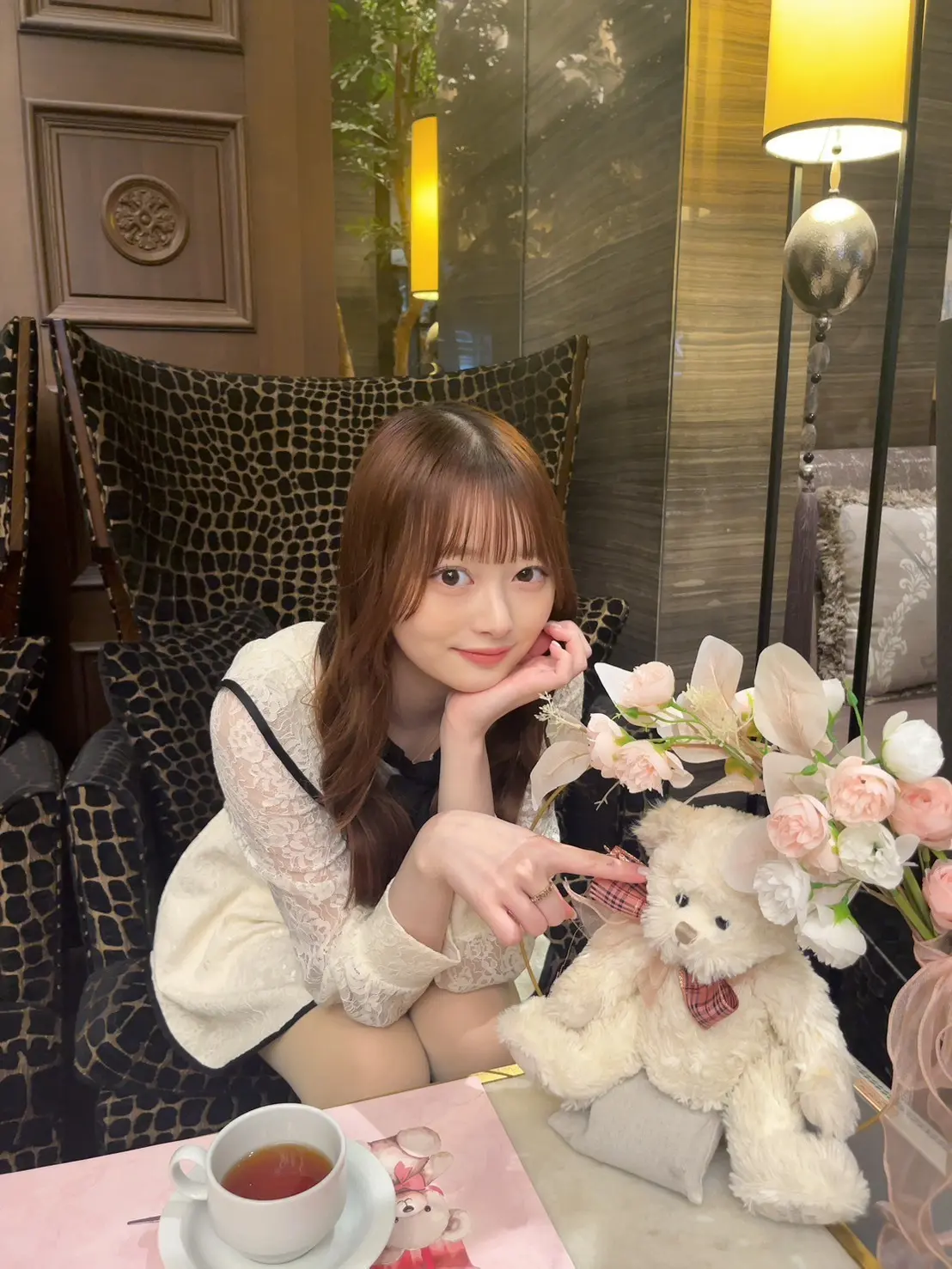 高比良由菜・いちごのアフタヌーンティー１