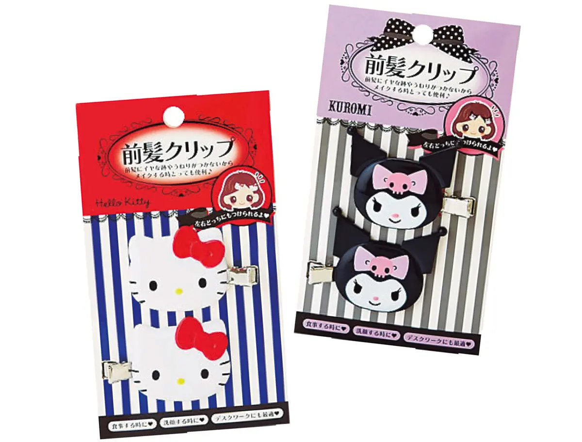 JKがこぞって持ってる制服あわせアイテムNo.1▶︎▶︎サンリオキャラクター前髪クリップ