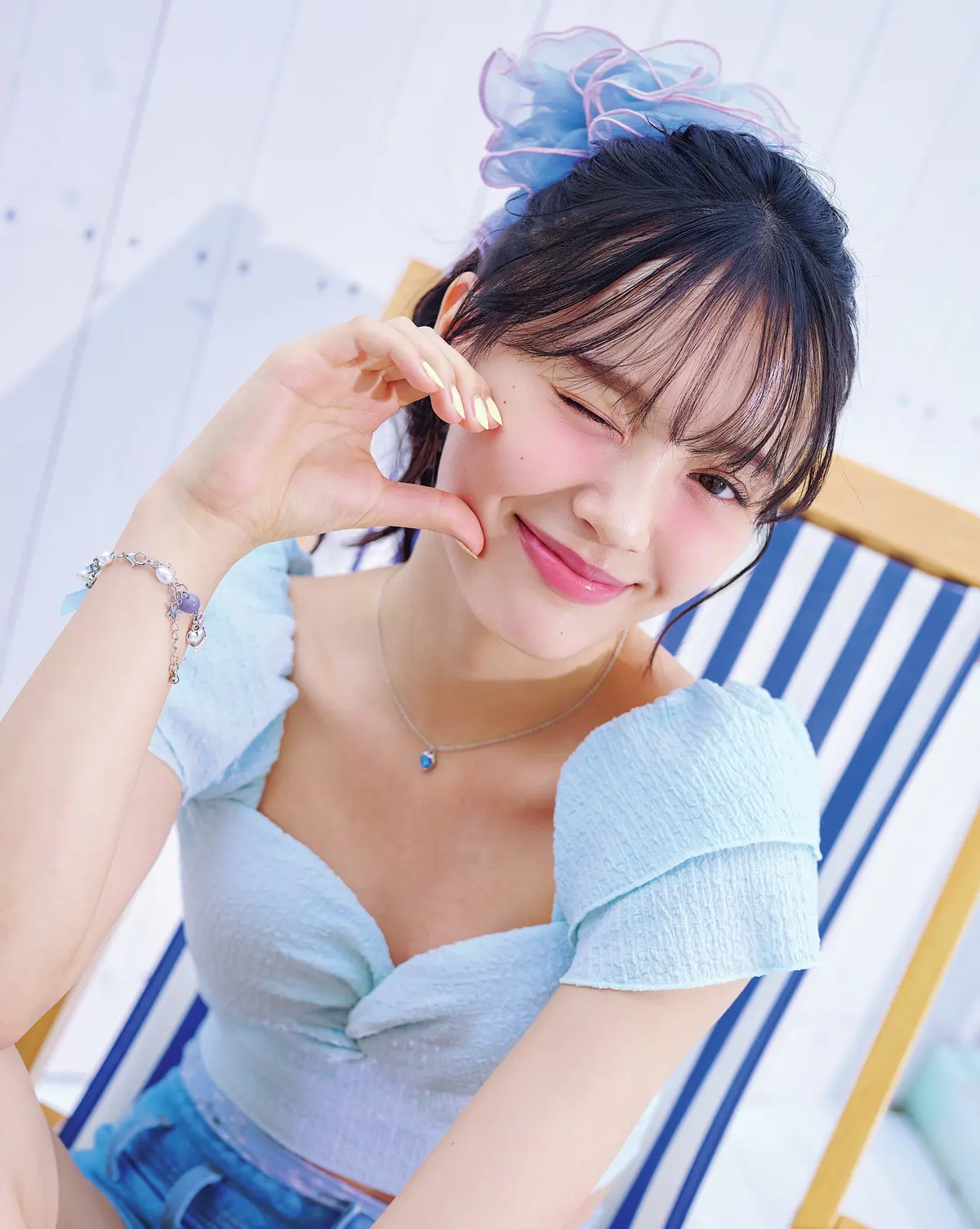 仕込みの巻きがけっこう大事♡ちょい横ポニー