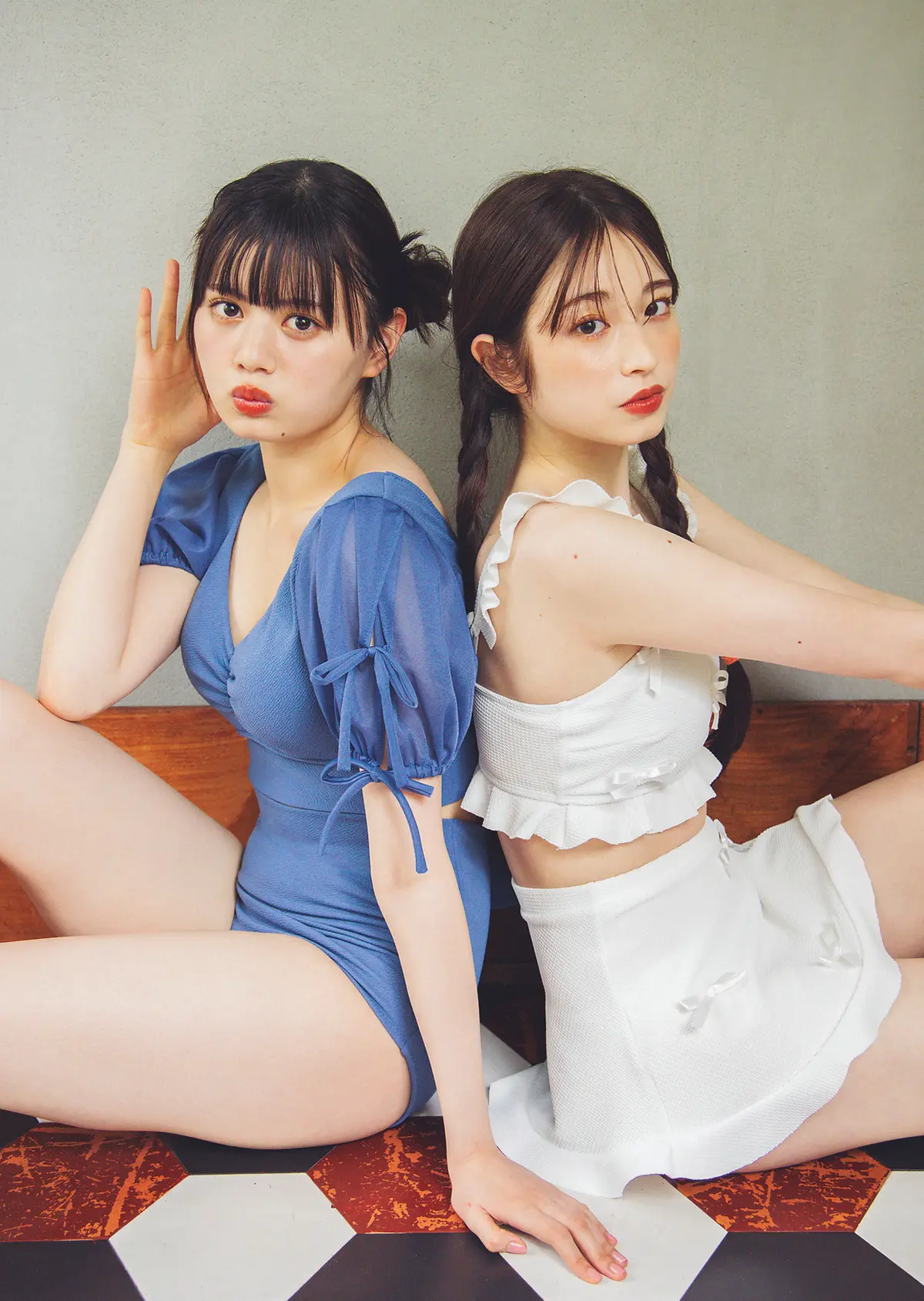 韓国っぽリボンつき水着