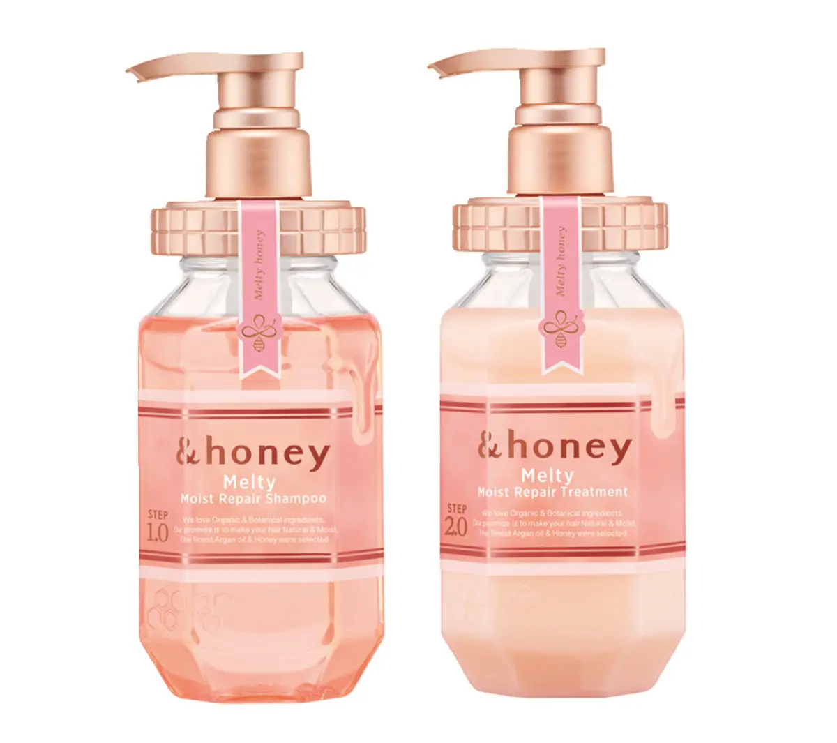 シャンプー&コンディショナー／１位　&honey メルティ モイストリペア シャンプー1.0&メルティ モイストリペア ヘアトリートメント2.0
