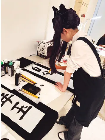 書き初めもがんばったよ！