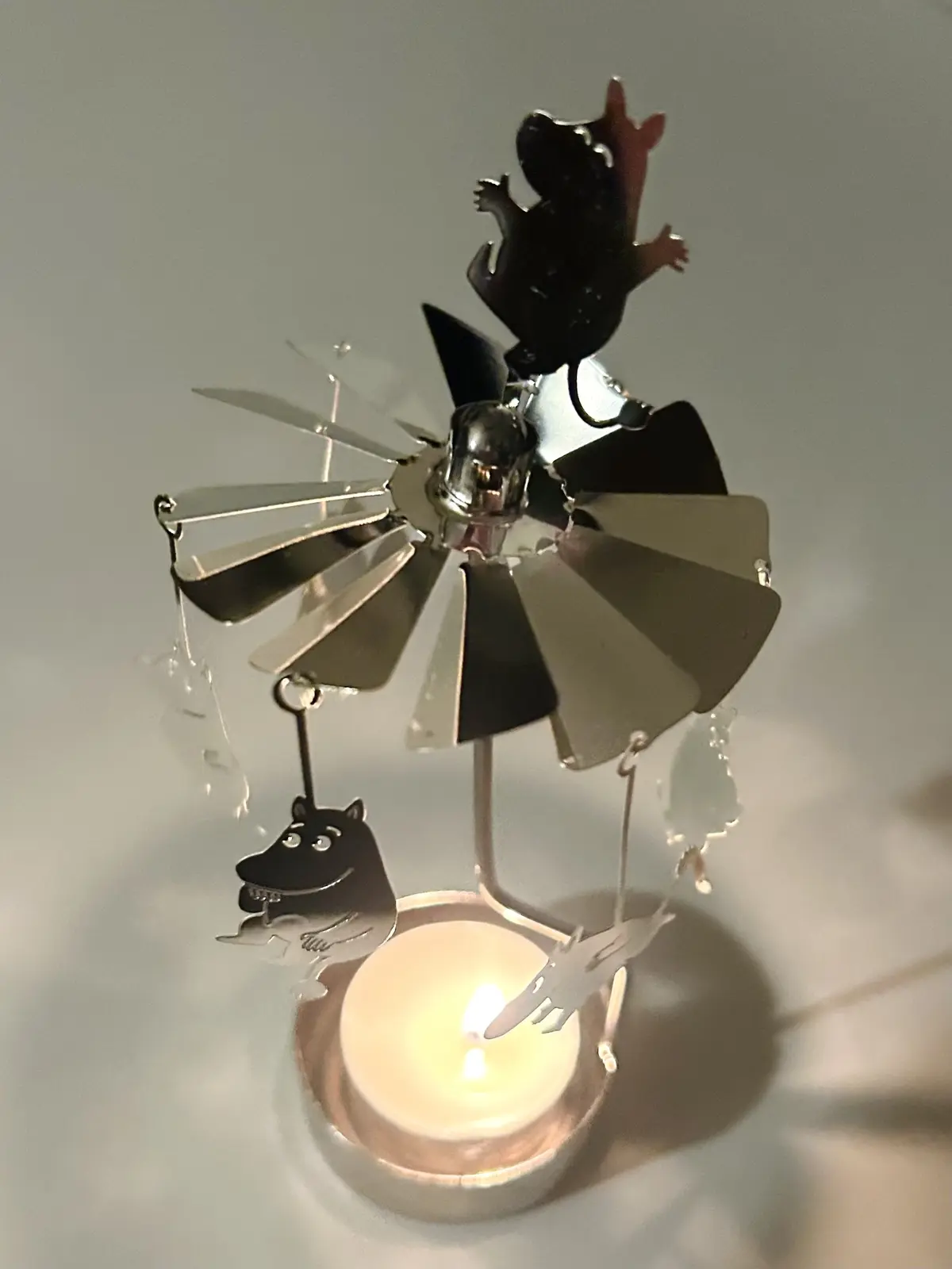 月島琉 ムーミンのキャンドルホルダー