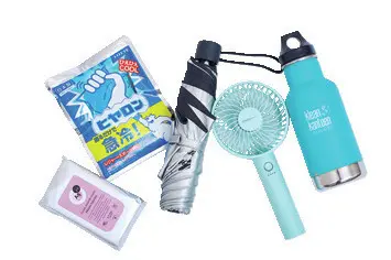 暑さ対策グッズ