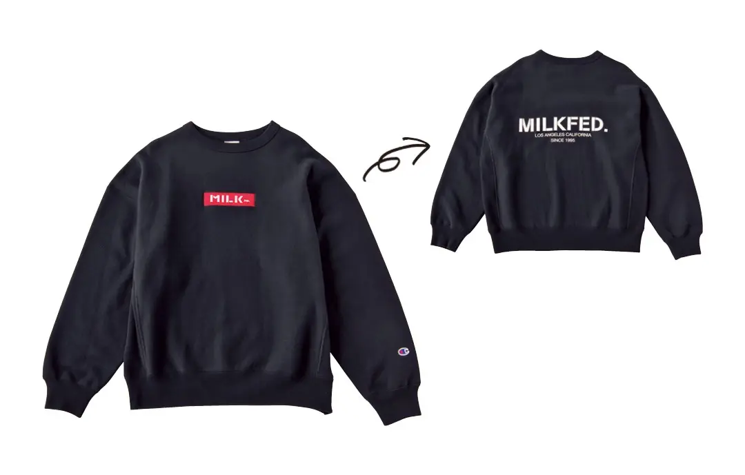 『MILKFED』×『CHAMPION』の画像_1