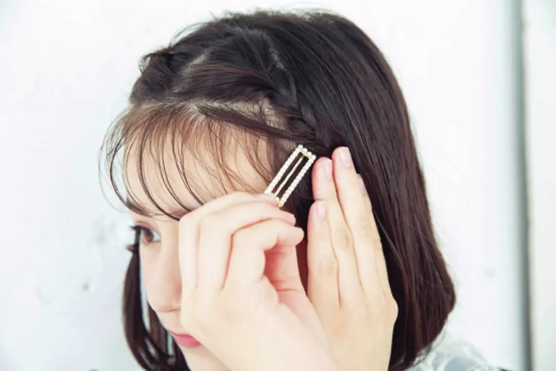 ＊12月の毎日ヘアアレ＊サイド三つ編みでの画像_4