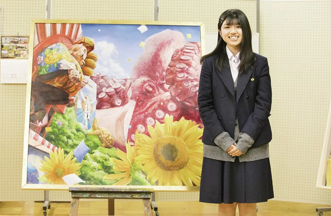 黒板アート甲子園でも話題！　埼玉県立坂戸の画像_1