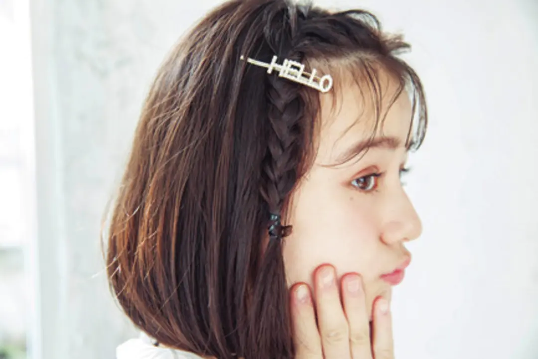 ＊12月の毎日ヘアアレ＊サイド三つ編みでの画像_5