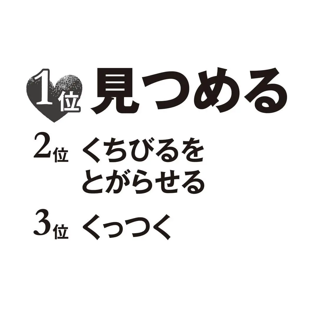 くりすます♡KISSデータ大調査　①の画像_2