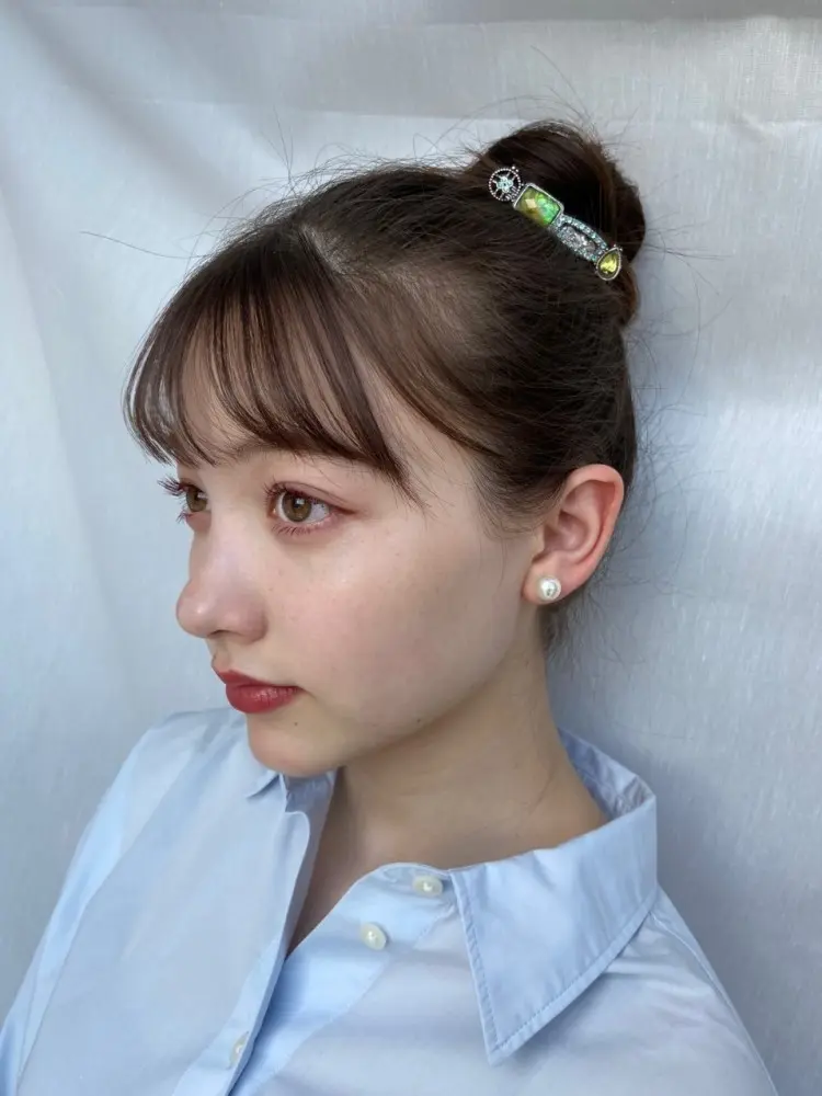 サクラとチャレンジ！　おうちでヘアアクセの画像_6