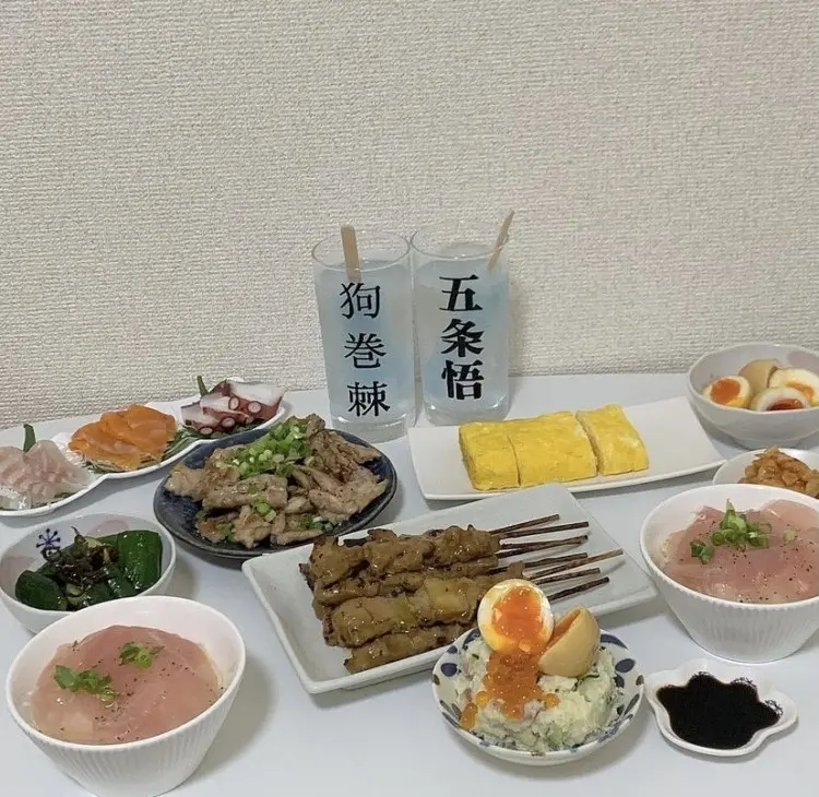 JKたちもやってる♡ 「おうち居酒屋ごっの画像_3