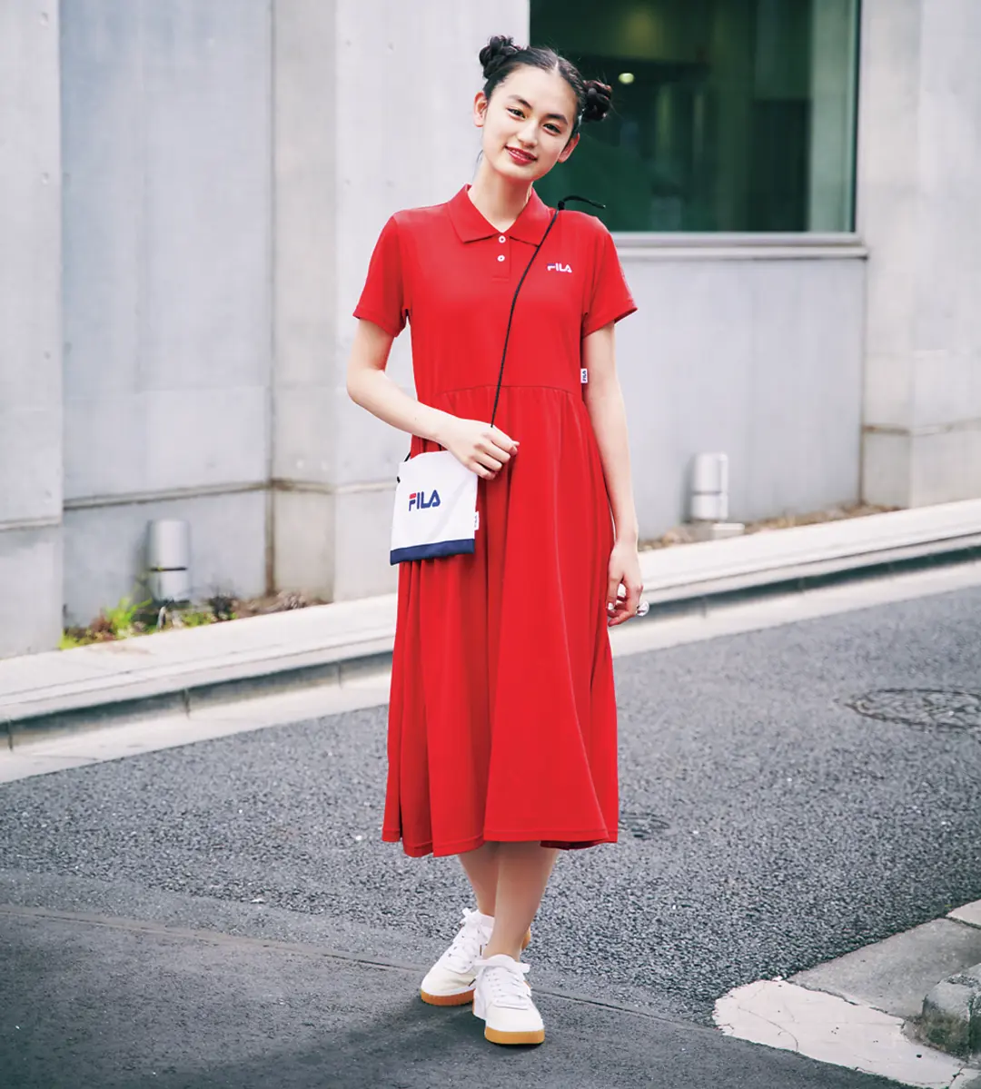 STモは私服シャツワンピを小物＆ヘアでアの画像_3