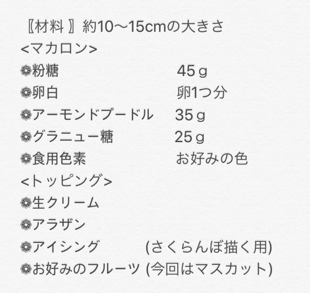 記念日ケーキは今なら「マカロンケーキ」での画像_4