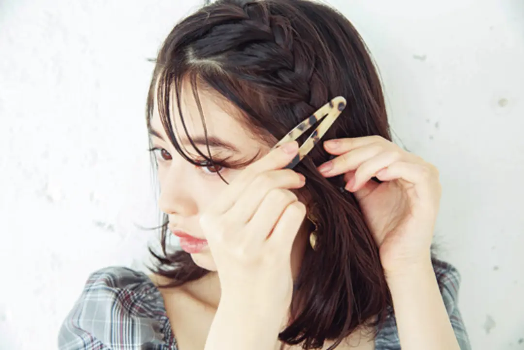 ＊12月の毎日ヘアアレ＊サイド三つ編みでの画像_9