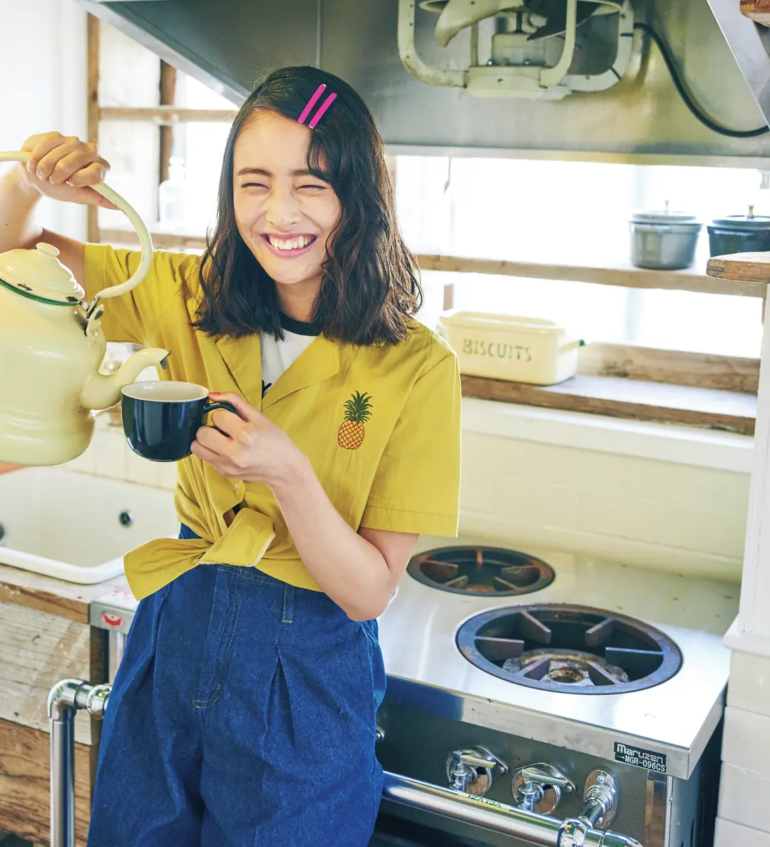 花恋の前髪ぴちっとピンどめヘアが、なんだの画像_4