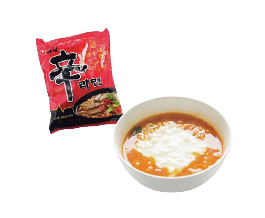 【比べてみました♡】韓国ラーメン、チーズの画像_1