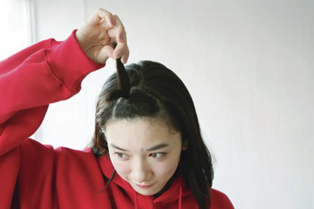 めいのカンタンヘアアレ①ちょこん前髪の画像_1