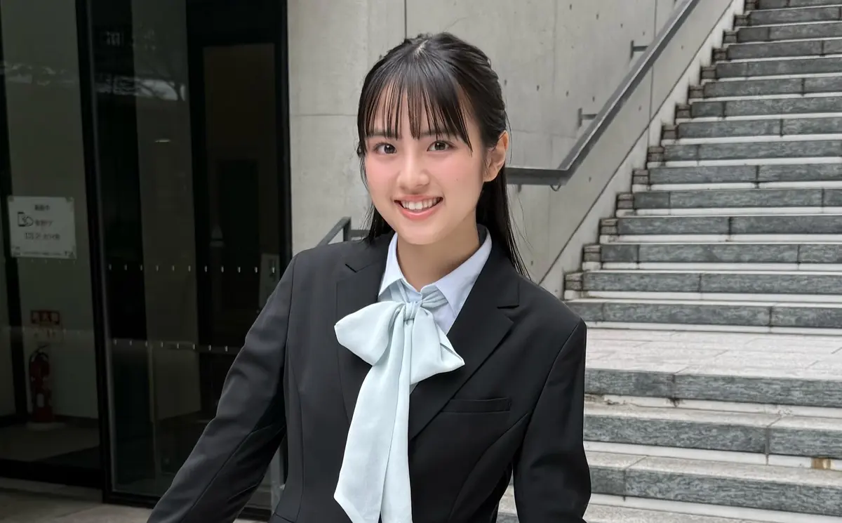 【竹下優名】初めてのスーツ🌸