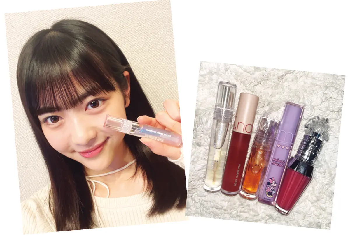 原田花埜は『ロムアンド』のプランパーに夢中　手に持った画像　そのほかのプランパーの画像