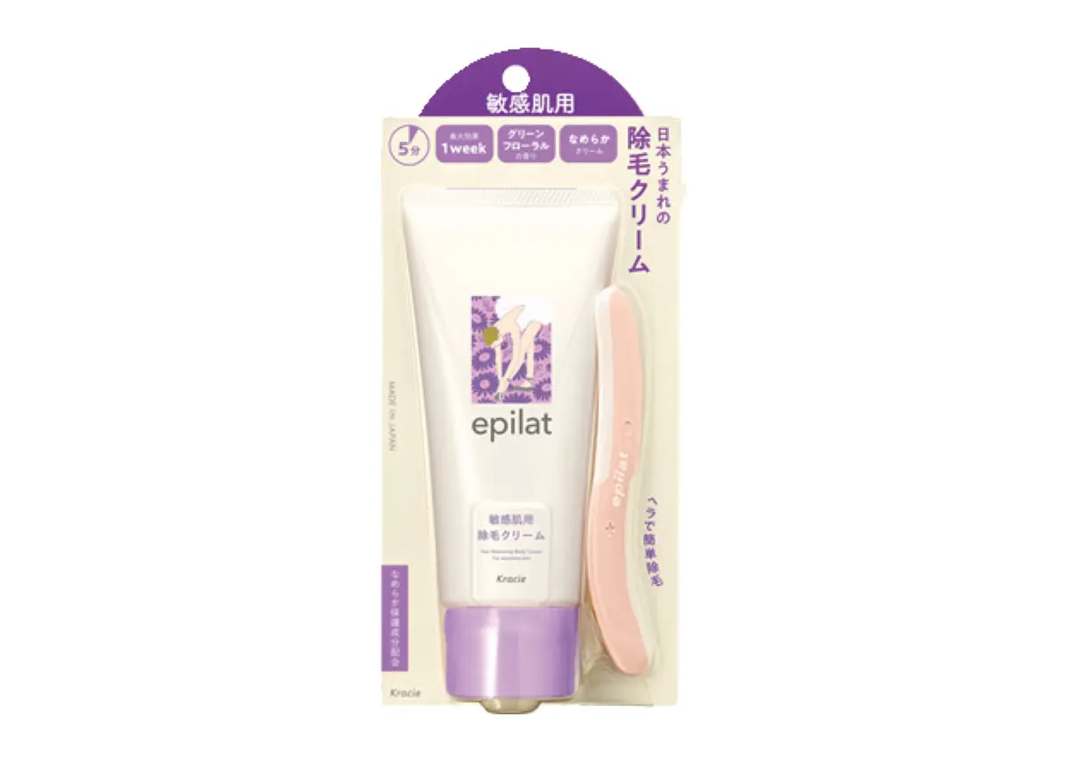ムダ毛ケア部門／３位　エピラット 除毛クリーム 敏感肌用
