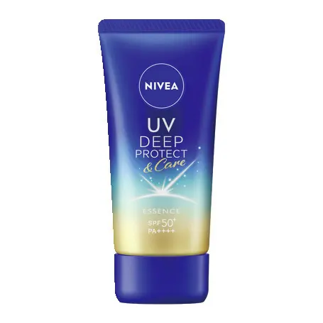ニベアUV ディープ プロテクト＆ケア エッセンス SPF50+・PA++++ 50g￥1078（編集部調べ）／ニベア花王　
