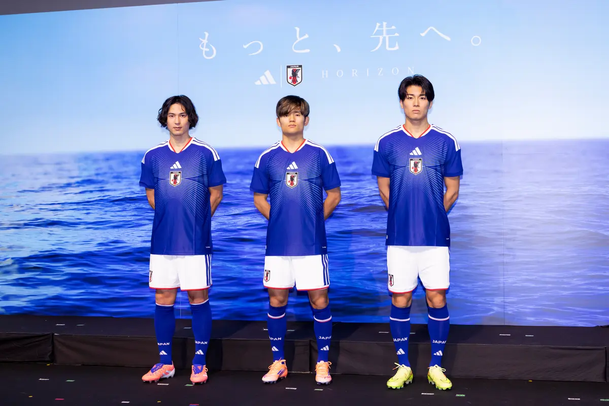 南野拓実選手、久保建英選手、中村敬斗選手