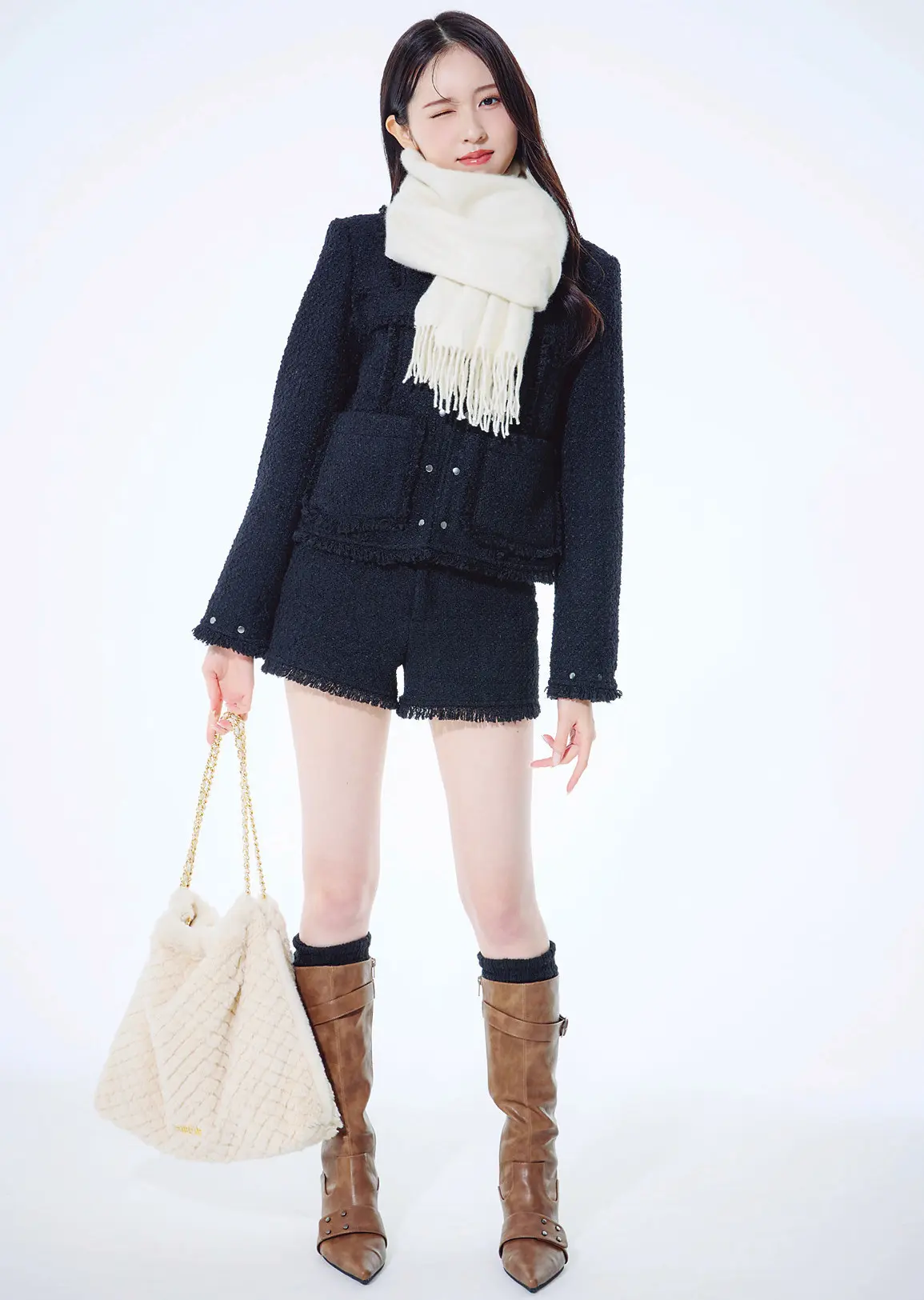 入江美沙希／ボリュームストールで今どきクラシカル♡