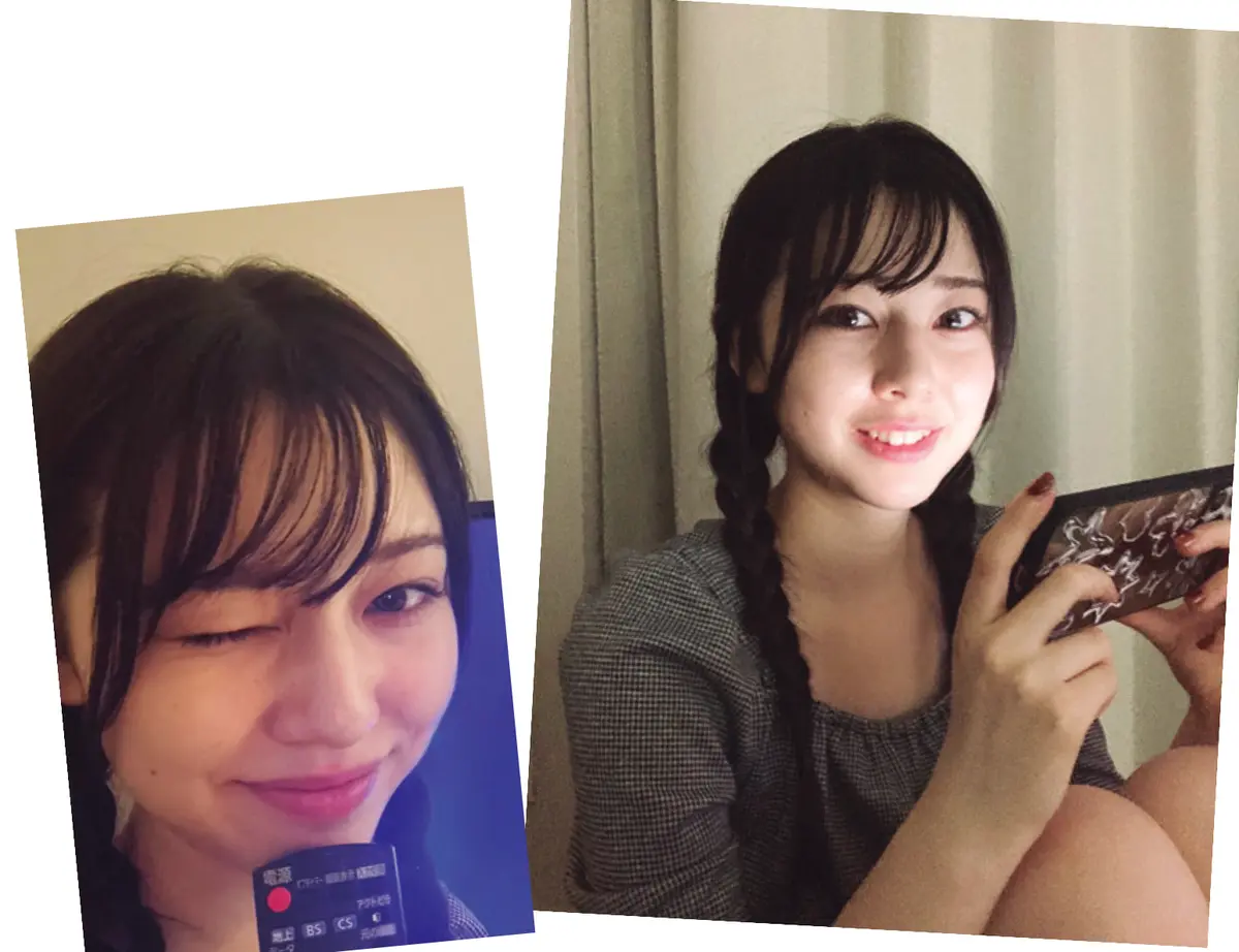 石川花はドラマ『ウェンズデー』をずっと見ちゃう！　自宅で視聴中