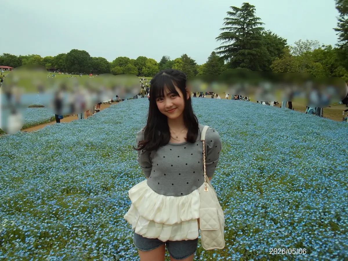 原田ブログ　ネモフィラ６