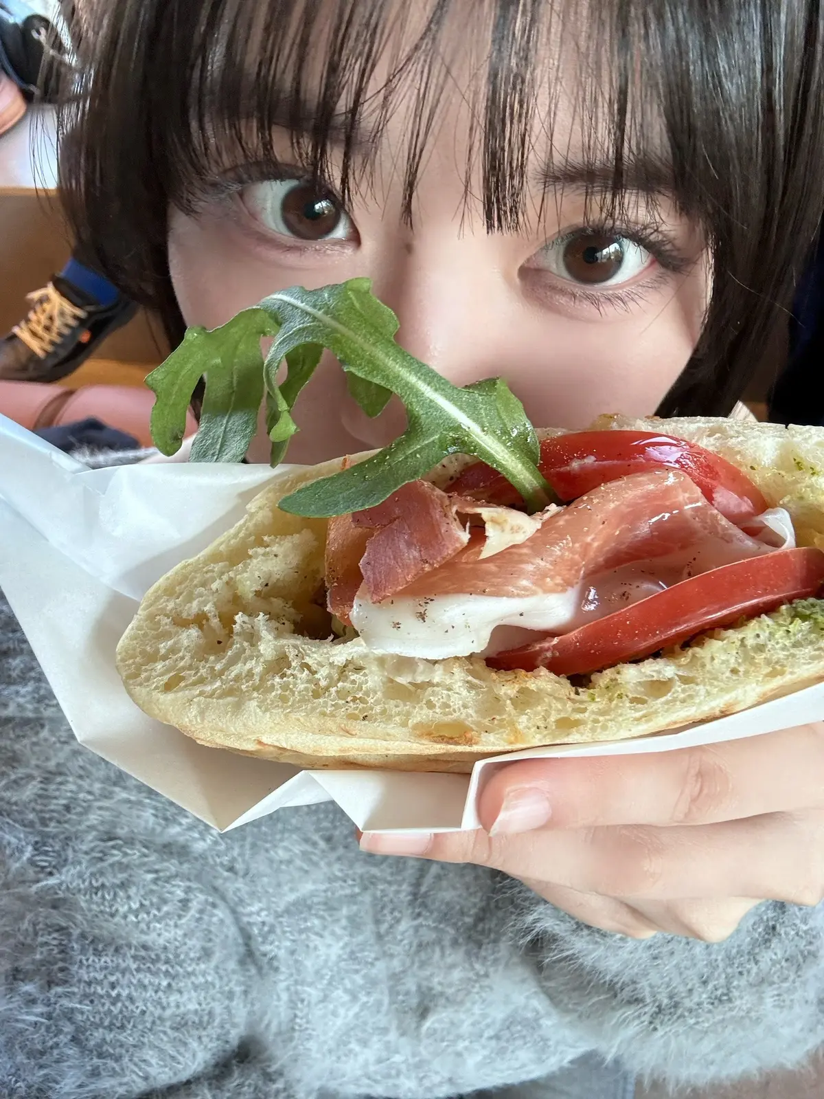 関谷瑠紀　ブログ　サンドイッチ