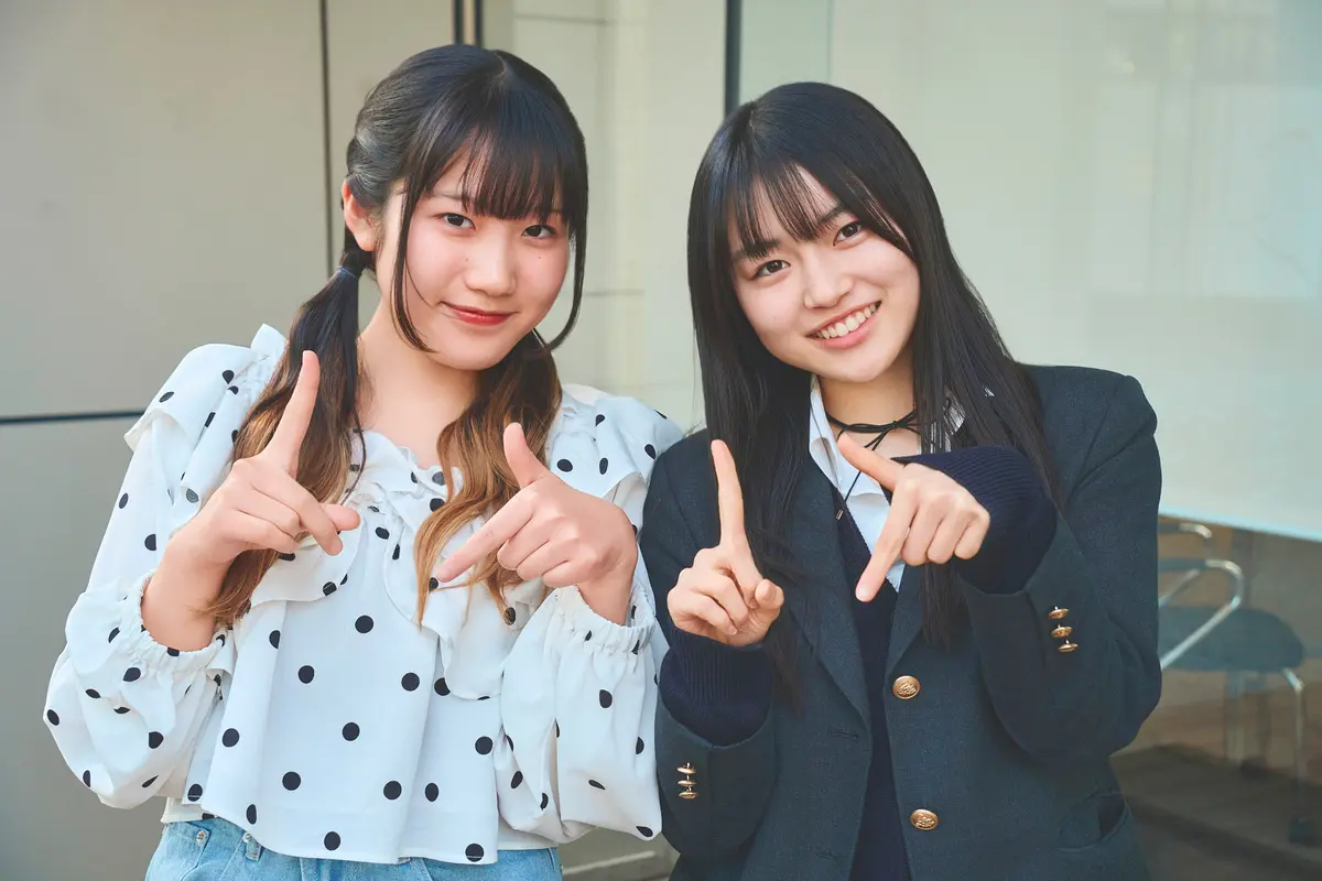 読者ゆあちゃんとわかなちゃん