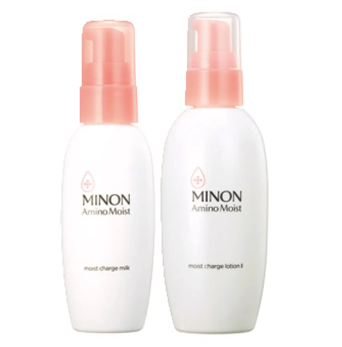 ミノン モイストチャージ ローション Ⅱ 150㎖￥2200・同 ミルク 100g￥2310／第一三共ヘルスケア　