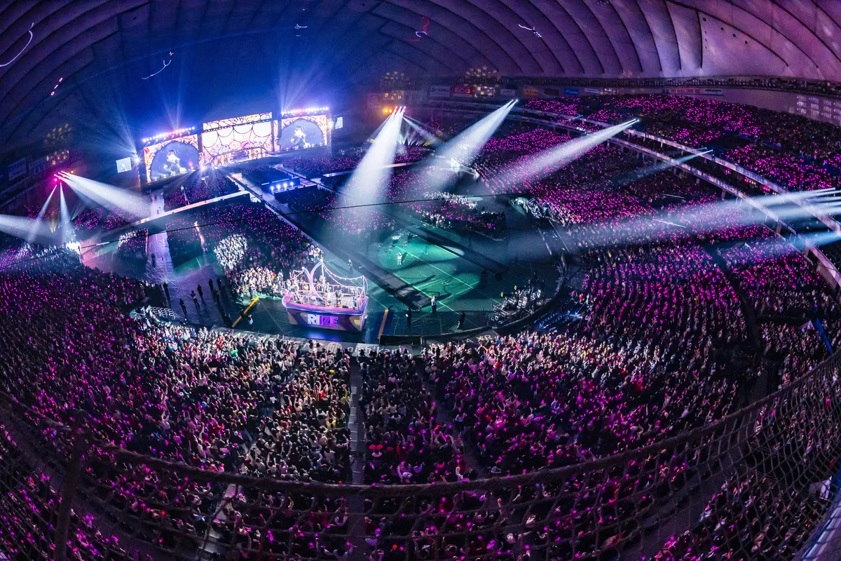 RIIZEとBRIIZEの目に焼きついた美しい東京ドームの景色