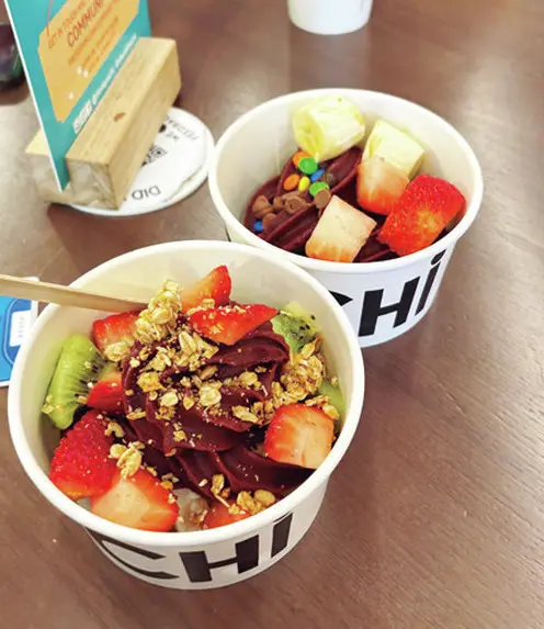 『YO-CHi』のフローズンヨーグルト♡